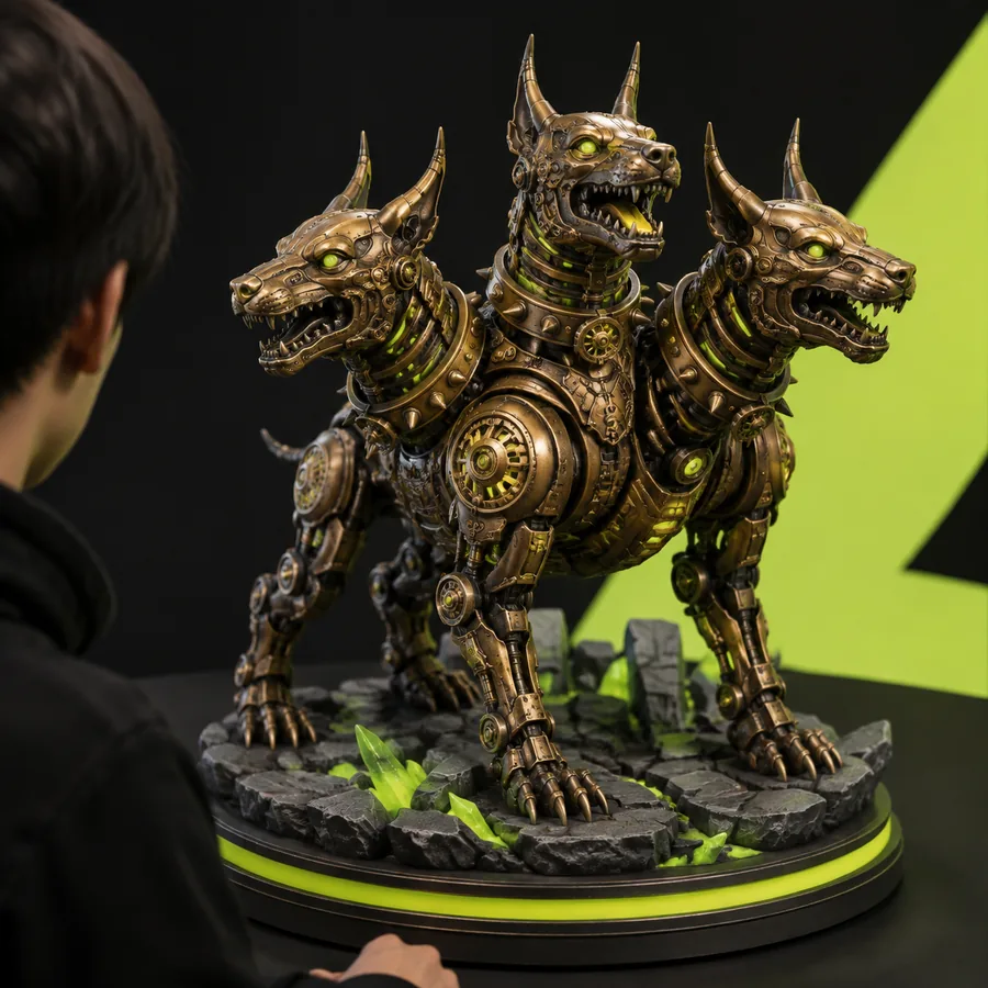 Mechanical dragon example