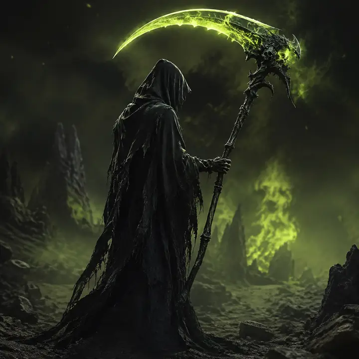 Death Scythe Halloween 3D model
