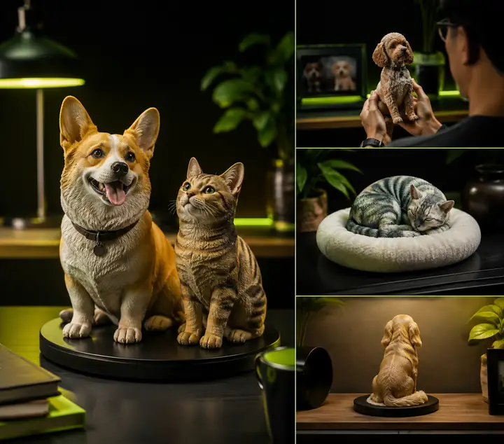 Pet photo printing examples